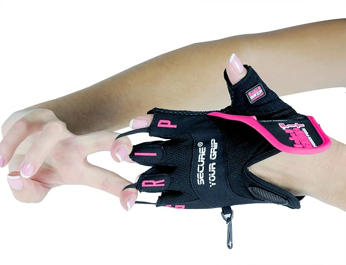 Grip Power Pads Mimi Women’s Workout Gloves – Lightweight Weightlifting Gloves with Strong Grip for Gym, Cross Training, Cycling, Pull-Ups, Climbing, Rowing & Fitness