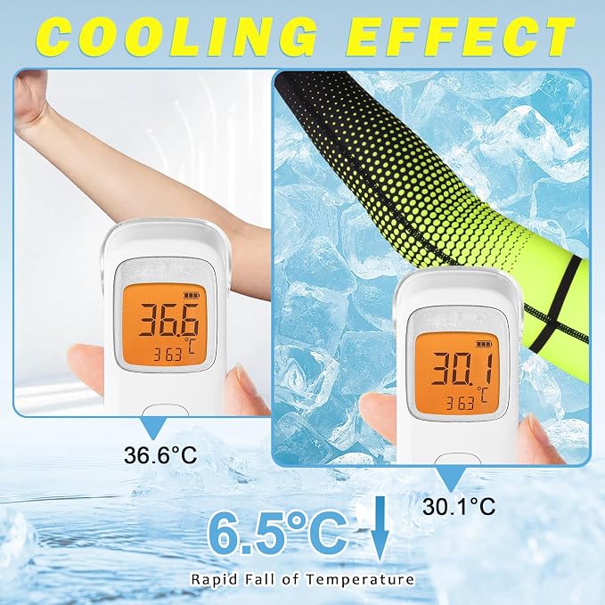 beister Arm Sleeves for Men & Women, UV Protection Cooling Cover and Cyling | Lightweight stretch; sweat-wicking comfort; cycling, volleyball, baseball, driving and gardening; washable tattoo coverage