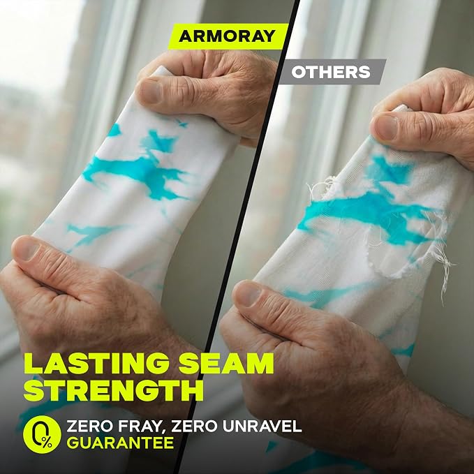 ARMORAY Arm Sleeves for Men and Women - UV Sun Protection Cooling Compression - Tattoo Cover Up Sleeve for Daily Wear & Work