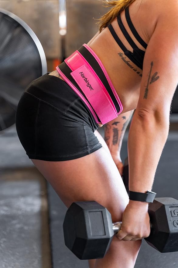 Harbinger Weightlifting Belt, Foam, 4.5" Width