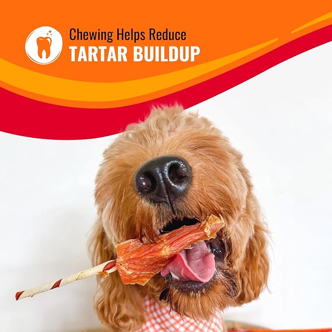 Good ’n’ Fun Chicken Flavored Dumbbells 4 Ounces, Rawhide Snacks for Small Dogs