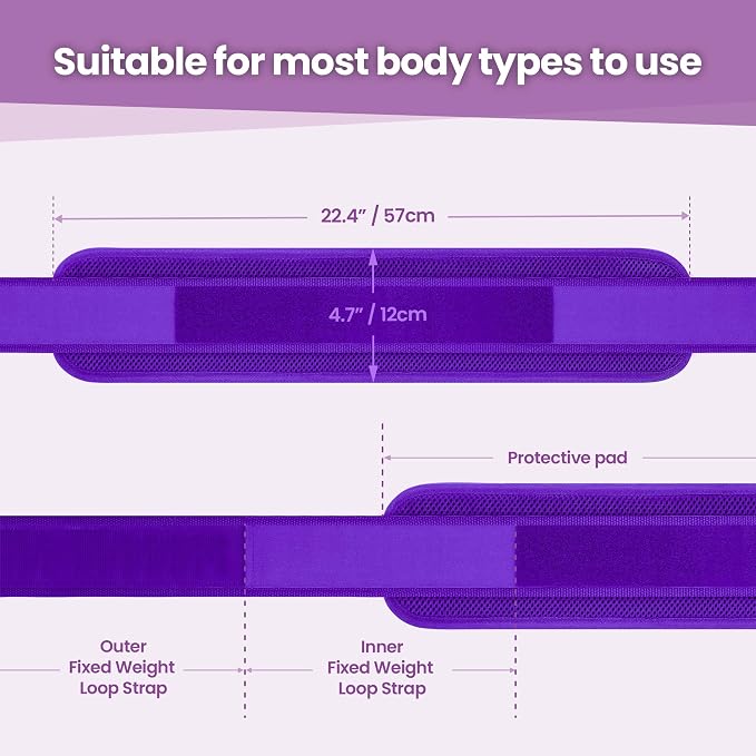 Hip Thrust Belt, Balency Hip Thrust Belt for Dumbbells Heavy, Booty Belt for Hip Thrust, Slip-Resistant Padding Hip Thrusts Belt for Gym or Home Workouts, Hip Thrust Band for Dumbbell Kettlebell Plate