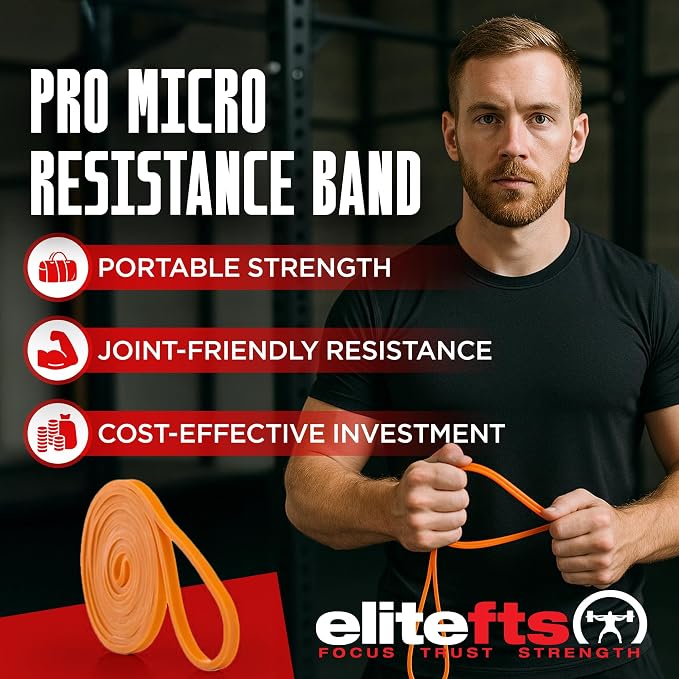 EliteFTS Pro Resistance Band - Boost Core Stability and Flexibility with This Portable, Joint-Friendly Tool
