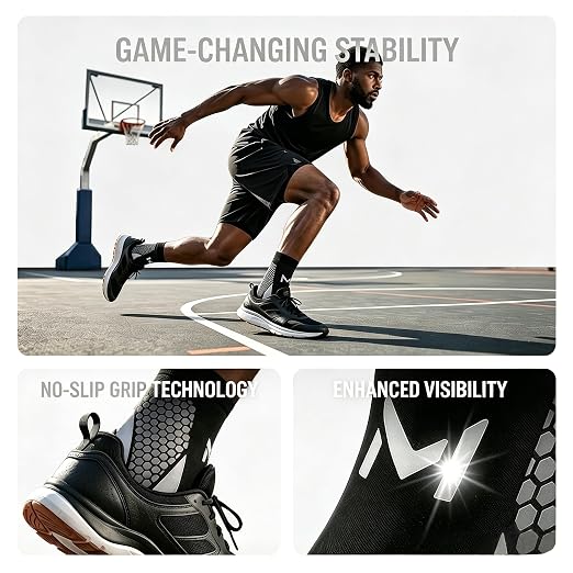 Ankle Brace 2 Pack, Adjustable Lace-Up Ankle Support with Stabilizing Straps, Breathable Compression Ankle Sleeve for Sports Basketball Running Daily Use Men Women (Gray)
