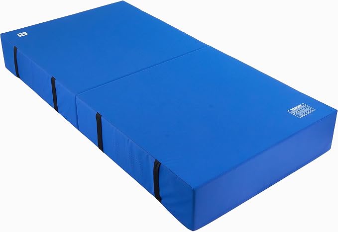 We Sell Mats Bifolding Gymnastics Crash Landing Mat Pad, Safety for Tumbling, Back Handspring Training and Cheerleading