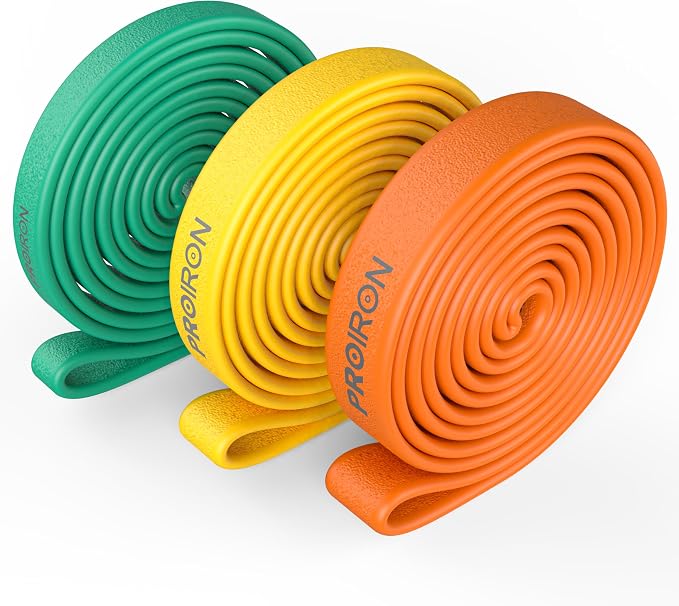 PROIRON Resistance Bands Pull Up Bands Comfortable Exercise Bands Anti-Slip Workout Bands for Pull up Dip Squat Gym Workout Physical Therapy Stretch Bands for Men & Women,Length 81.89in