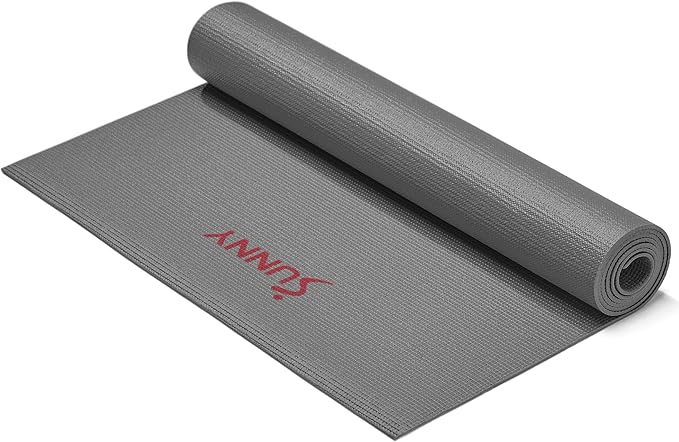 Sunny Health & Fitness Exercise Yoga Mats - Non-Slip Support for Home & Gym