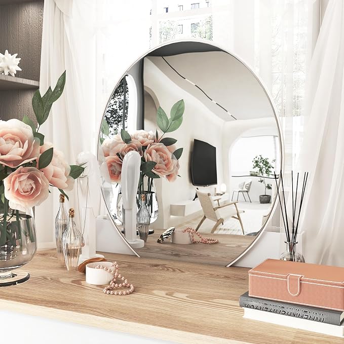 WESTICK Mirror Stickers for Walls Self Adhesive Mirror Wallpaper Sticker | Peel and Stick Mirror Contact Paper for DIY Art Crafts Home Decor Cabinets Countertops Silver Permanent Vinyl Wrap 15.8"x80"