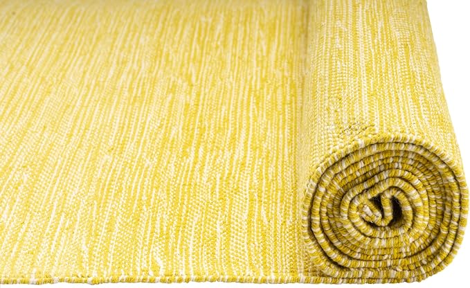 Jade Yoga Organic Cotton Hand Loomed Yoga Mat 72" Indigo