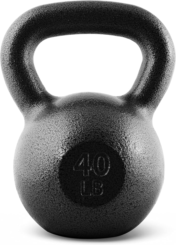 CAP Barbell Cast Iron Kettlebell - Singles and Sets, Multiple Weight Choices