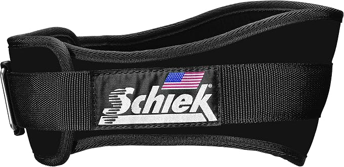 Schiek Sports 2006 Nylon 6" Weight Lifting Belt - Support Belt for Power Lifting