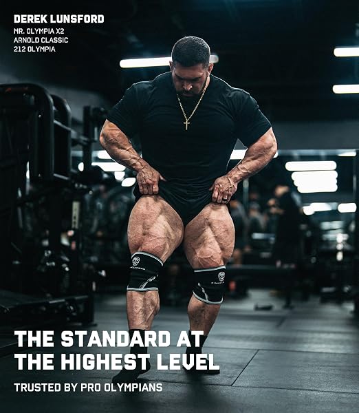 Knee Sleeves (1 Pair) Free Gym Bag - Knee Sleeve & Compression Brace for Squats, Fitness, Weightlifting, and Powerlifting - Gymreapers 7MM Sleeve Pair - For Men & Women - 1 Year Warranty (Small)