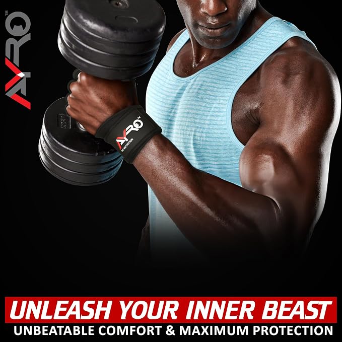 AYRO Workout Gloves for Men & Women, Gym Gloves for Men, Weight Lifting Gloves with 15" Wrist Wraps & Support, Breathable Palm Padding, Non-Slip Grip for Fitness, Cross Training & Bodybuilding