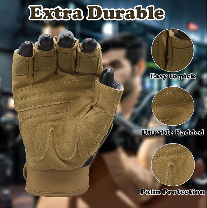 MRX Workout Gloves for Men and Women – Breathable, Snug-Fit Exercise Gloves for Weight Lifting, Cycling, Gym Training & Outdoor Activities