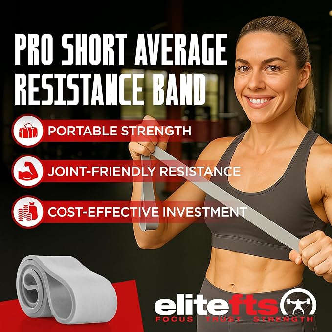 EliteFTS Pro Resistance Band - Boost Core Stability and Flexibility with This Portable, Joint-Friendly Tool