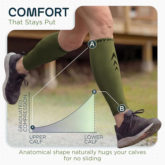 Rymora Calf Compression Sleeves for Men & Women