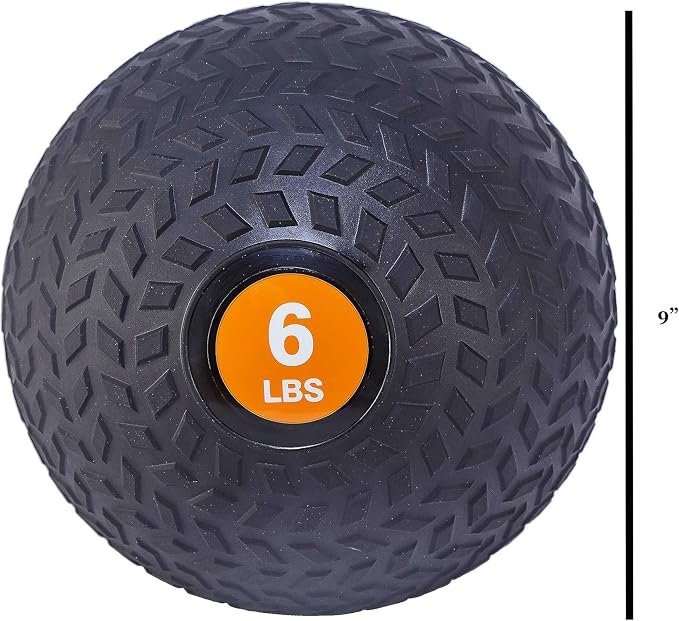 Fitvids Slam Medicine Wall Balls Workout Exercise Fitness Weighted Balls for Cross Training, Strength and Conditioning Exercises, Cardio and Core Workouts