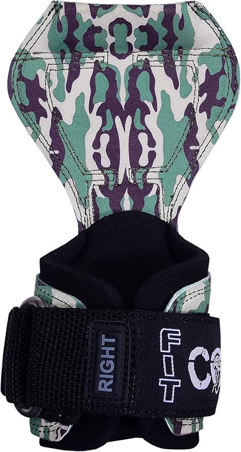 Cobra Grips Weight Lifting Gloves with Adjustable Neoprene Padded Wrist Wraps - Heavy Duty Alternative to Power Lifting Hooks for Deadlifts