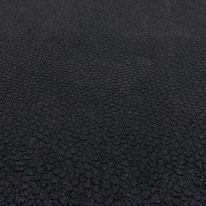 Mohawk Home Heavy Duty Rubber Stall Mat - Gym Floor- Under Dog Crate - All Purpose Utility 3' x 4' - 1/2" Thick (Pack of 10) - Solid Texture