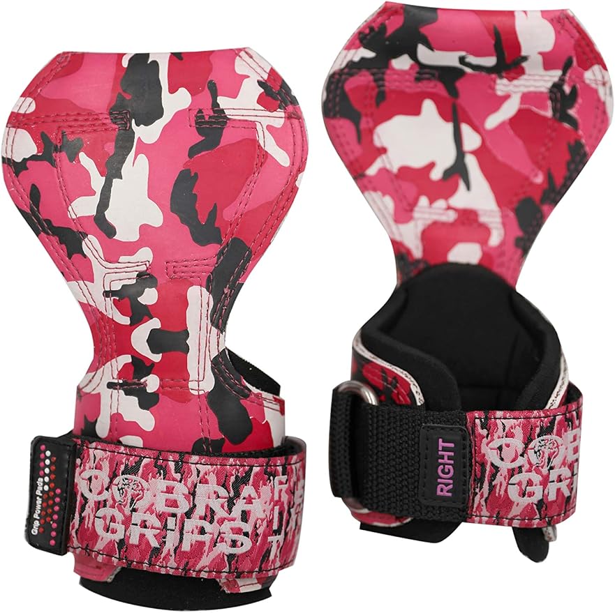 Cobra Grips Weight Lifting Gloves with Adjustable Neoprene Padded Wrist Wraps - Heavy Duty Alternative to Power Lifting Hooks for Deadlifts