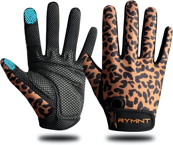 Full Finger Workout Gloves Women Men - Weight Lifting Gloves Full Palm Grip | Grip Gloves for Gym, Fitness, Exercise, Weightlifting, Rowing, Dumbbells, Kettlebell, Cycling, Driving, Biking, Womens Work