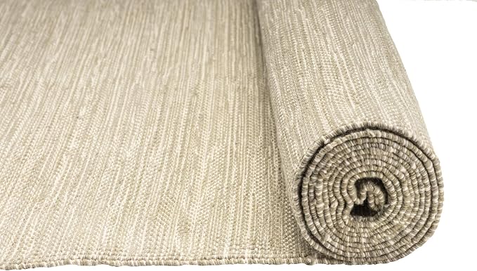 Jade Yoga Organic Cotton Hand Loomed Yoga Mat 72" Indigo