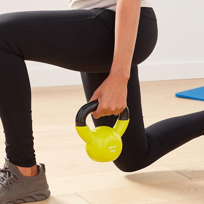 Amazon Basics Vinyl Kettlebell