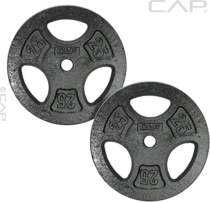 CAP Barbell Standard 1-Inch Grip Weight Plates
