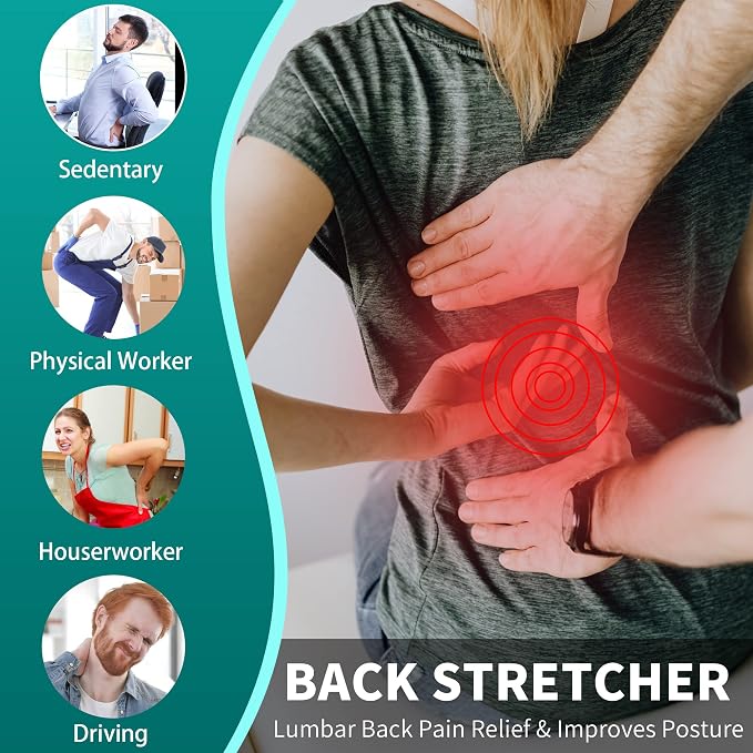 Yoga Wheel for Back Pain Relief, Back Roller Wheel with Extra Cushion | Wider & Thickest Foam, Stretches and Strengthens Core Muscles