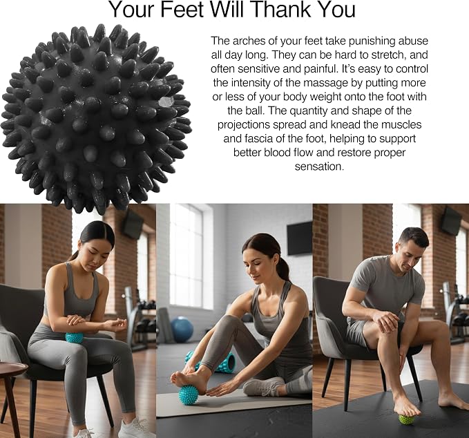 321 STRONG 5-in-1 Massage Set, Complete Mobility Kit for Workout Recovery | Deep Tissue Roller for Legs, Spikey Foot Ball, Hamstring Stretch Strap, Quad Roller Stick, Carry Bag