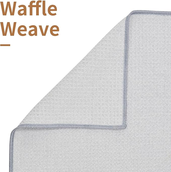 2 Pack Hot Yoga Towel with Grip Dot，Stickyfiber Yoga Mat Towels Non Slip for Hot Yoga,Absorbent Microfiber Sweat Anti-Slip Cover,Bikram,Pilates,Exercise