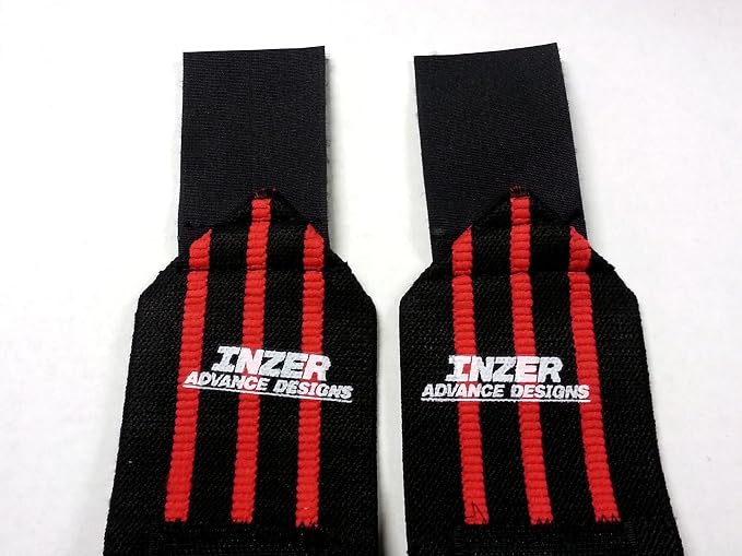 Inzer Iron Z Wrist Wraps (Pair) - Powerlifting Weightlifting Strength Training (20" - Medium)
