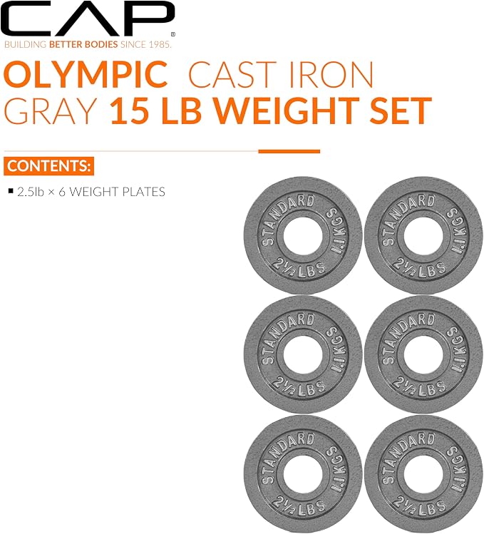 CAP Barbell 2-Inch Olympic Weight Plate | Multiple Options