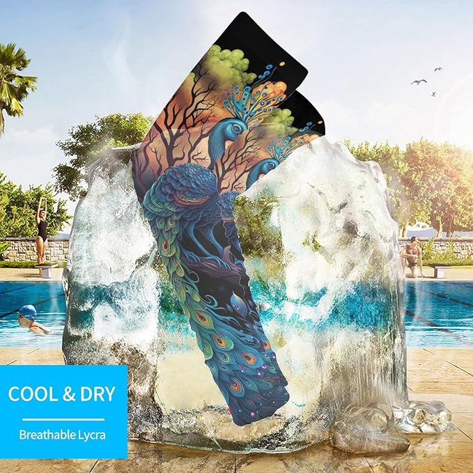 Marble Sports Compression Arm Sleeves for Men & Women - Youth Arm Sleeve Baseball Volleyball Sleeves & Basketball Sleeve