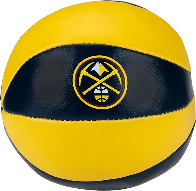 Franklin Sports NBA Toy Basketballs - 2 Pack of Kids Soft Mini Basketballs for Over The Door + Indoor Hoops - NBA Fan Shop