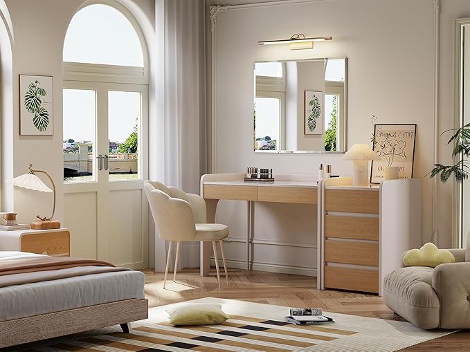 Frameless Bathroom Mirror, 30"x36" Beveled Bathroom Mirror for Vanity, Wall Mount Mirrors with 4mm Tempered Glass for Bedroom Entryway Living Room Hangs Horizontally or Vertically