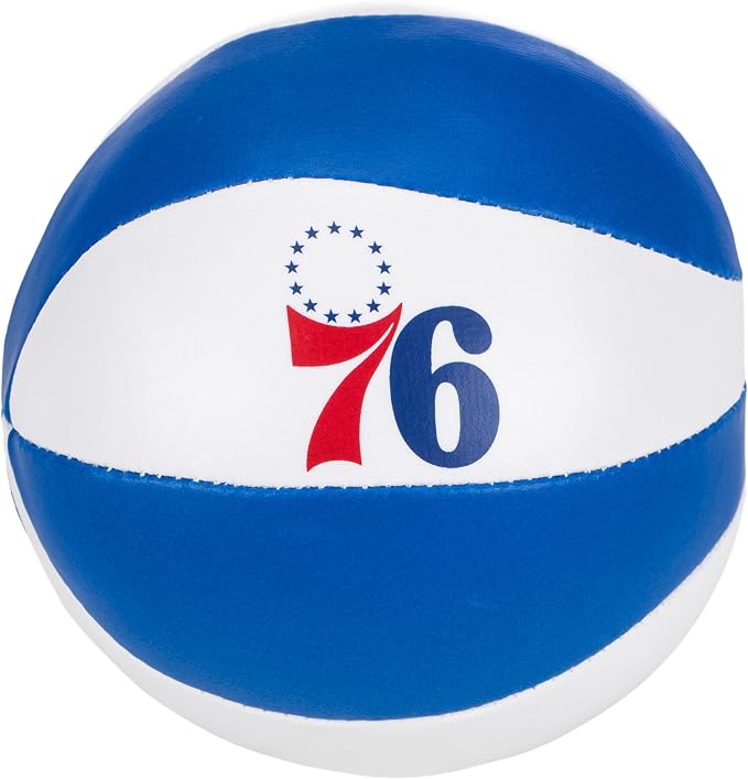 Franklin Sports NBA Toy Basketballs - 2 Pack of Kids Soft Mini Basketballs for Over The Door + Indoor Hoops - NBA Fan Shop