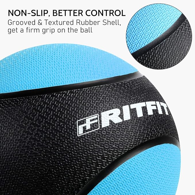 RitFit Balance Training, Coordination Fitness - Multiple Weights & Colors | Workout Exercise Ball for Core Strength, Balance Training, Coordination Fitness