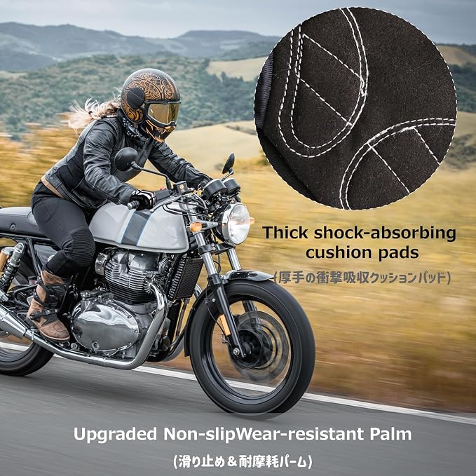Skeleton Gloves Adjustable Lightweight Racing Skull Sports Work Bone Gloves Anti-Slip Breathable for Men & Women Motorcycle, Cycling, Biking, Workout
