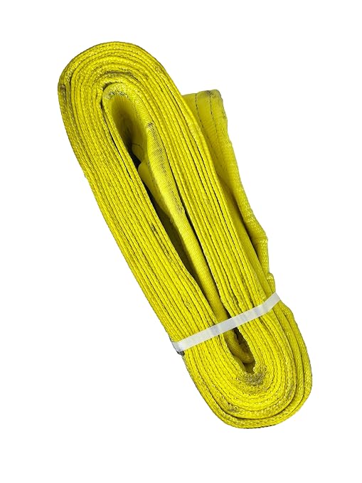 Kennedy Wire Rope & Sling Co. 6" x 26' 2-Ply Twist Eye Polyester Lifting Sling (Various Sizes in Listing) Made in The USA