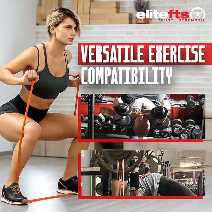 EliteFTS Pro Resistance Band - Boost Core Stability and Flexibility with This Portable, Joint-Friendly Tool
