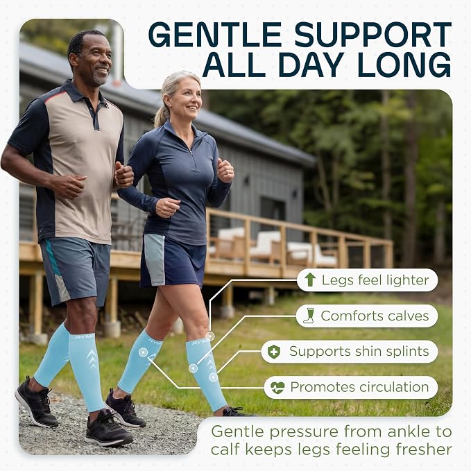 Rymora Calf Compression Sleeves for Men & Women