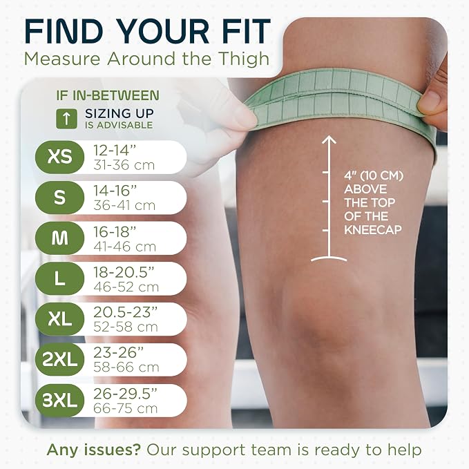 Rymora Knee Supports for Men and Women - Choice of Single or Pair