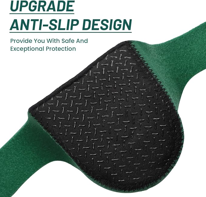 Plantar Fasciitis Heel Protector for Shoes - Welnove Anti Slip Heel Cups for Women Men Heels Spur Pain Relief - Heel Inserts Pads for Achilles Tendonitis Dry Cracked Heel Support Cushion (Size S)