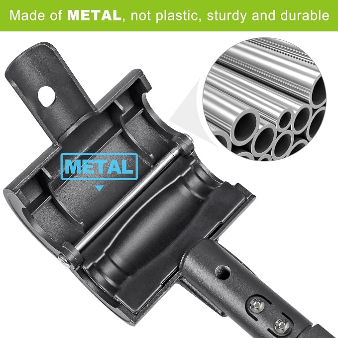 Kipika Adjustable Dumbbell to Barbell Converter - EZ Curling Bar Adapter - Versatile Weightlifting Equipment for Home Gym