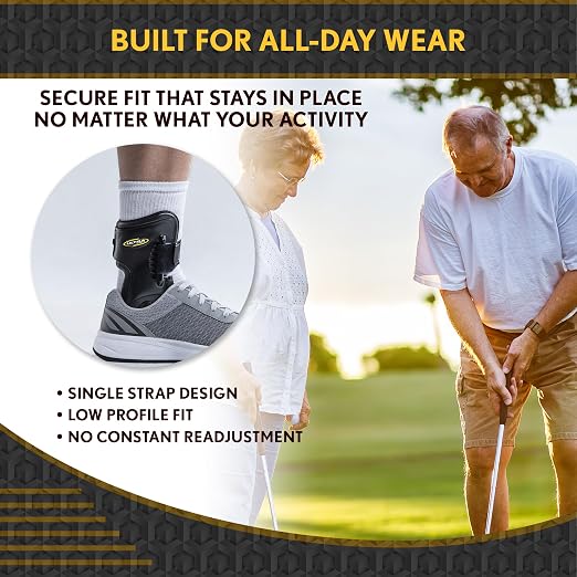 Ultra High-5 Rigid Ankle Brace – Chronic Ankle Instability, Boot Ready | Orthopedic Ankle Stabilizer · Work Boots · Hiking Boots · Active Adults · Daily Use · Weak Ankles · Rolling Ankles