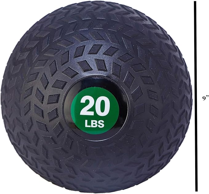 Fitvids Slam Medicine Wall Balls Workout Exercise Fitness Weighted Balls for Cross Training, Strength and Conditioning Exercises, Cardio and Core Workouts