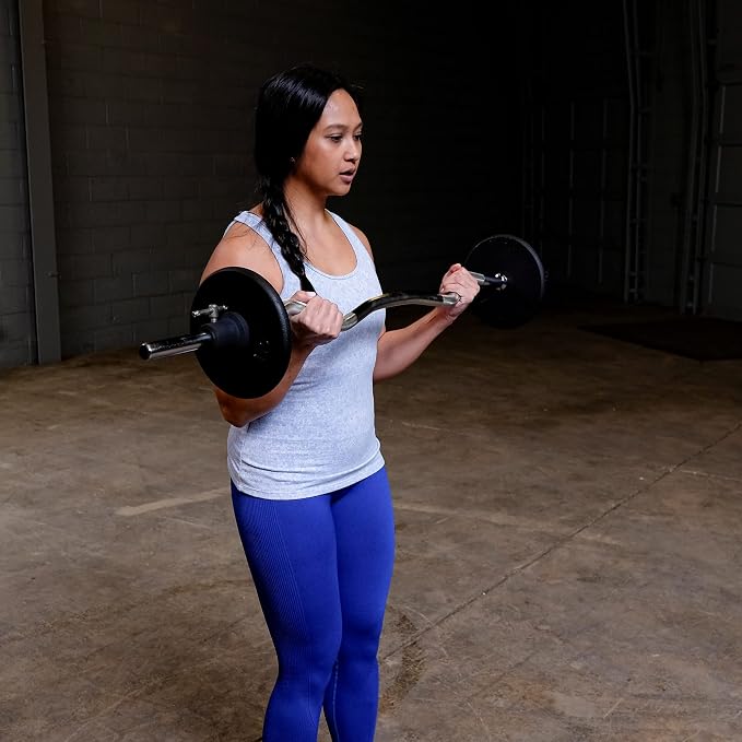 Body-Solid Standard Iron Weight Plate - Perfect for Strength Training, Home Gym, and Barbell Workouts - Fits 1" Bars