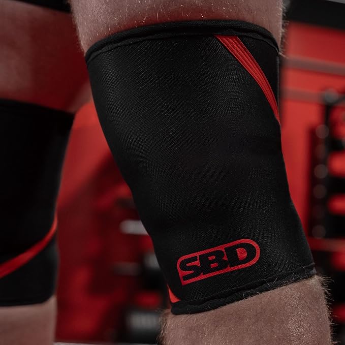 SBD 7mm Training Knee Sleeves - IPF Approved - Providing Versatile Support | Ideal for everyday gym traning