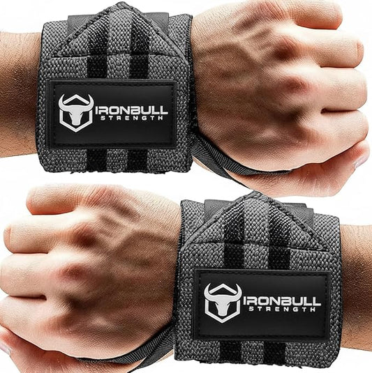 Wrist Wraps for Weightlifting (USPA & IPL Approved) - 18” Premium Quality Wrist Straps for Weightlifting - Weight Lifting Wrist Wraps with Thumb Loop - Best Gym Wrist Wraps for Lifting Weights, Curls & Dips - Lifting Wrist Wraps for Bench, Powerlifting...